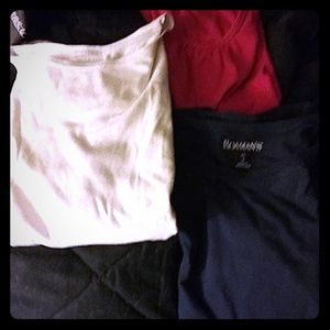 3 shirts size 12 and lg